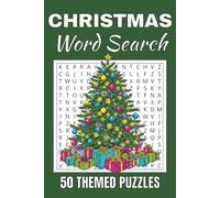 Christmas Word Search Puzzle Book: Word Searches with Easy to Read Print about Christmas | 50 Puzzles | 100 Pages | 6x9 Inches | Gift for Vacations, ... Free Times | For Seniors, Adults and Teens.