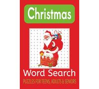 Christmas Word Search Puzzle Book: Word Searches with Easy to Read Print about Christmas and Christmas related words and More I 6x9 inches, 110 pages ... for Vacations, Holidays and Free Times