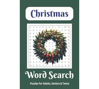 Christmas Word Search Puzzle Book: Word Searches with Easy to Read Print about Christmas,Feast, Holidays and More| 6x9 inches, 110 pages| 50+ Puzzles...Gift for Vacations, Holidays and Free times