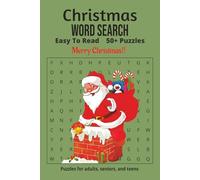 Christmas Word Search Puzzle Book: Word Searches with Easy to Read Print about Christmas, Holiday, Festive and more | 6x9 inches, 110 pages | 50+ ... for Vacations, Holidays and Leisure Time!