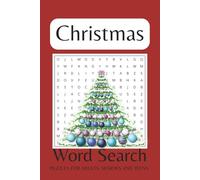 Christmas Word Search Puzzle Book: Word Searches with Easy to Read Print about Christmas, Holidays, Presents and More | 6x9 inches, 110 pages | 50+ ... Gift for Vacations, Holidays and Free Times