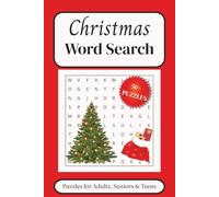 Christmas Word Search Puzzle Book: Word Searches with Easy to Read Print about Christmas, Holidays, Xmas and more | 6x9 inches, 110 pages | 50+ Puzzles ... Gift for Vacations, Holidays, and Free Times