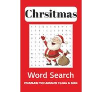 Christmas Word Search Puzzle Book: Word Searches with Easy to Read Print about Christmas, Santa Clause, Festive and More | 6x9 inches, 110 pages | 50+ ... Gift for Vacations, Holidays and Free Times