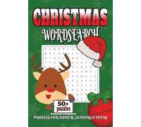 Christmas Word Search Puzzle Book: Word Searches with Easy to Read Print about Christmas, Santa, Holiday Season and More | 6x9 inches, 110 pages | 50+ ... for Vacation, Holidays and Free Times