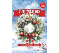 Christmas Word Search Puzzle Book: Word Searches with Easy to Read Print about Christmas traditions, Holiday-themes, Christmas-festivities and More | ... Gifts for Vacations, Holidays and Leisure