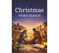 Christmas Word Search Puzzle Book: Word Searches with Easy to Read Print about the birth of Jesus, Mary, Angels, and More | 6x9 inches, 110 pages | ... ... Gift for Vacations, Holidays and Relaxing
