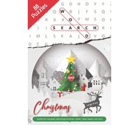 Christmas Word Search Puzzle Book: Word Searches with Large Easy to Read Print about Christmas, Winter, Xmas Season, and More | 6x9 inches | 110+ ... for Celebrations, Holidays, and Cozy Times