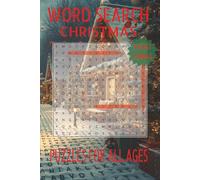 Christmas Word Search Puzzles English: For All ages : Perfect for Holiday time : Pocket print 6 x 9