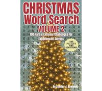 Christmas Word Search: Volume 2: 100 Hard & Extreme Challenges for Experienced Solvers