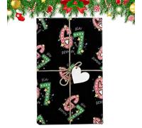 Christmas Wrapping Paper - Festive Sheets | Seasonal Christmas Wrapping Paper Sheets, Perfect For Birthday, Festival, Gathering, Celebration, Event, Or Stocking Stuffers For Kids, Adults, And Friends