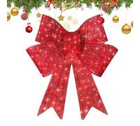 Christmas Wreaths for Front Door - 19.68in Lighted Garland,Christmas Decorations Wreath | for Winter Festival New Year Stair Living Room Porch Cabinet