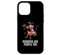 Christmas Xmas Reindeer are People Too Funny Dancer Coque pour iPhone 12 Mini