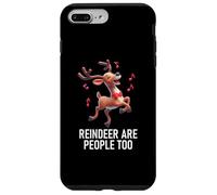 Christmas Xmas Reindeer are People Too Funny Dancer Coque pour iPhone 7 Plus/8 Plus