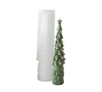 Christmass Christmas Candle Mold | Non-Stick Easy Release Reusable Mould |