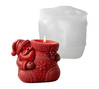 Christmass Christmas Candle Molds | Easy Release Reusable Soap Crafting Too