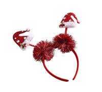Christmat Cheveux Cravate Bandeau Noël Chemins de Tête Fête de Noël Accessoires Photo Pennage Cheveux Fête Chemins de Tête Cosplay Accessoires Bandeaux Festifs pour Femmes