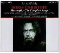 Christoff, Boris - Modeste moussorgski intégrale des melodies