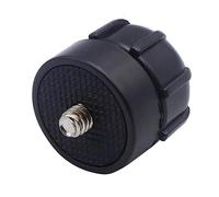 Christol Adaptateur de Joint d'interface à rotule 1/4 vis à 17mm en Plastique pour caméra DVC Montage de Voiture trépieds moniteurs Support GPS