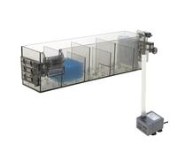 Christol Appareil de Filtration d'aquarium Aquarium 3 en 1 Appareil de Purification d'eau Externe Appareil de Purification d'eau Mural pour Aquarium Fish-Tank Fish Bowl