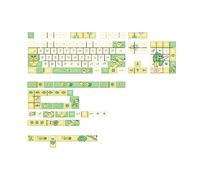 Christol Capuchons de touches PBT teintés sublimés pour claviers mécaniques MDA Profil touches pour claviers 68/75/87/104/108