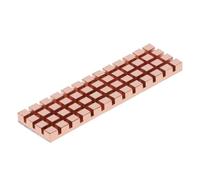 Christol dissipateur thermique en cuivre adhésif conducteur thermique pour M.2 NGFF 2280 PCI E NVME SSD épaisseur 1.5/2/3/4mm