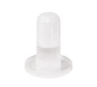 Christol Distributeur d'eau pour Poulet Poulet volaille Conception Transparente Seau d'alimentation extérieur Pratique mangeoire pour Oiseaux Buveur en Plastique Distributeur de graines et d'eau