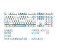 Christol Keycaps 139 touches PBT Dye-sublimé clavier mécanique CHERRY Profile Keycap pour 61/63/64/68/82/84/87/96/98/100/104/108