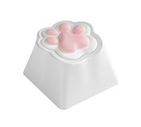 Christol Keycaps 3D Cat Claw Keycaps MX Structure Keycaps ABS + Silicone OEM Profile Keys Caps Customizable Personnalisables Cat Paw Keycaps