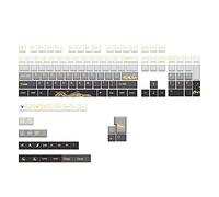 Christol Lot de 136 touches PBT Polar-Day pour claviers de jeu mécaniques 61/64/68/108