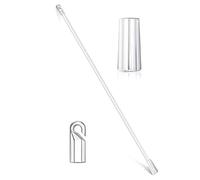 Christol Rideau Extensible Stores Vénitiens Tringle de Traction avec Têtes de Tige de Rechange Ensemble Accessoire