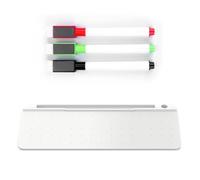 Christol Tableau Blanc de Bureau Tableau de Notes Repose Poignet Support pour téléphone Portable Accessoires informatiques Multifonctions