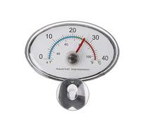 Christol Thermomètre d'aquarium numérique submersible pour poissons avec ventouse facile à lire étanche sans fil