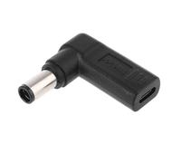 Christol Type C Femelle vers Adaptateur Charge Rapide 90 degrés 7.4x5.0mm pour Compatible pour Netbook pour HP/pour L
