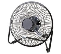Christol Ventilateur de bureau USB portable en métal alimenté par USB de 8 pouces avec interrupteur à 2 vitesses Ventilateur de refroidissement personnel pour table de bureau à domicile en plein air