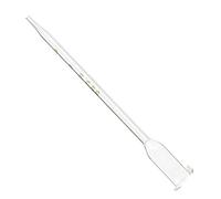 Christol Wineometer 13 cm Testeur d'alcool pour la Fabrication du vin avec thermomètre Mesure de Concentration matériau en Verre