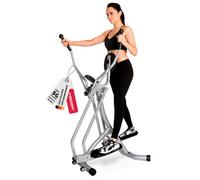 Christopeit Crosstrainer Walker Pliable, vélo elliptique pour la Maison, jusqu'à 100 kg, Ordinateur LCD, Peu encombrant, Compact, Silencieux