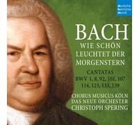 CHRISTOPH/CHORUS MUSICUS KÖLN/+ SPERING - CANTATAS BWV 1,8,92... 3 CD NEUF