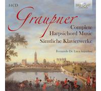 Christoph Graupner Graupner: Complete Harpsichord Music (CD) Box Set