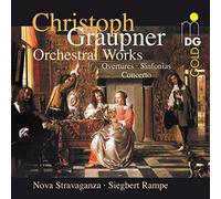 Christoph Graupner: Orchestral Works (Overtures / Sinfonias / Concerto) - Nova Stravaganza / Siegbert Rampe (2002-10-20)