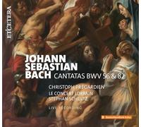 CHRISTOPH/LE CONCERT - J.S. Bach Cantatas BWV 56 82 - CD - G4z