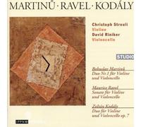 Christoph Streuli - Marinu-Ravel-Kodaly [Import]