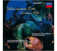 Christoph Von Dohnanyi - Mozart:Sinfonia Concertante K. [Import Allemand]