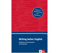 Christoph Wurm Rolf Giese Eckh Writing better English: Lernwortschatz z (Poche)