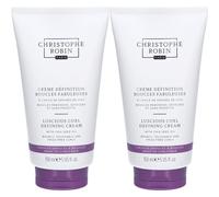 Christophe Robin Crème Définition Boucles Fabuleuses à l'Huile de Graines Chia Mousse(S) 2x150 ml