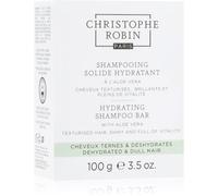 Christophe Robin Hydrating Shampoo Bar With Aloe Vera Barre De Shampoing Pour Cheveux Secs Et Sensibilisés 100 G