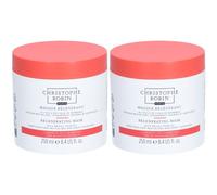 CHRISTOPHE ROBIN MASQUE RÉGÉNÉRANT À L’HUILE DE FIGUE BARBARIE Crème 2x250 ml