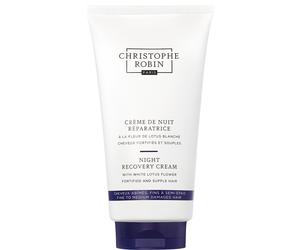 Christophe Robin - Night Recovery Cream with White Lotus Flower - Masque et soin pour les cheveux 150 ml