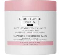 CHRISTOPHE ROBIN PÂTE LAVANTE VOLUMISANTE AUX EXTRAITS DE ROSE Shampooing 250 ml