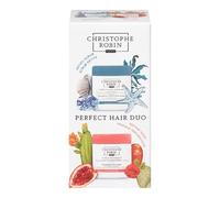 CHRISTOPHE ROBIN - Perfect Hair Duo - Coffret Scrub Lavant Purifiant Au Sel Marin + Masque RÃ©gÃ©nÃ©rant Ã€ L'huile De Figue De Barbarie