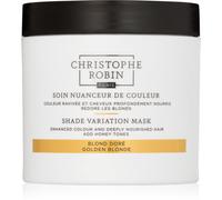 Christophe Robin Shade Variation Mask masque crème nourrissante pour cheveux teinte Golden Blond 250 ml